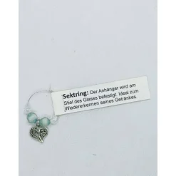 1 Sektring- Markierungsring für Stielgläser,