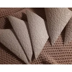 6 Spitztüten in Weiß mit Struktur ...