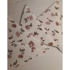 6 Spitztüten mit nostalgischen Röschen