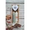 2 Stabkerzen mit Halter im Set in einer Eichen-Holzbox ~ Kerzen "Zum Muttertag" ~ Deko Kerze Mama
