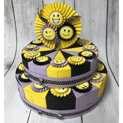 2 Stöckige Torte  - Smiley - 24 Stück