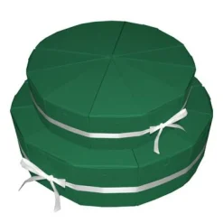 2 Stöckige Torte mit 24 Stück - Ohne Dekoration