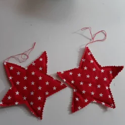 2 Sterne Weihnachten, Sterne zum Aufhängen, Set 2