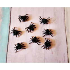 20 Stk, Spinne Dekoration, Gruselspaß zum Halloween