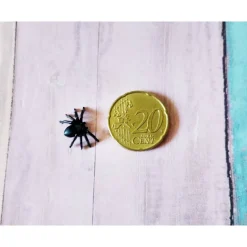20 Stk, Spinne Dekoration, Gruselspaß zum Halloween