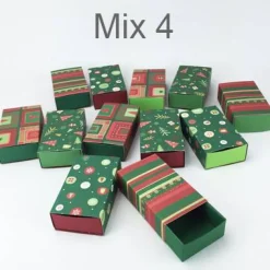 12 Streichholzschachtel Medium - Mix 4