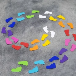 36 Streuteile Deko Füße