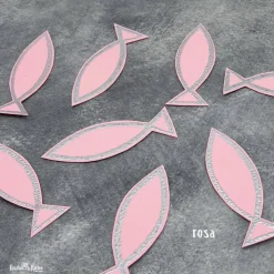 20 Streuteile Deko Fische – Handgemachte Tischdeko für Konfirmation, Kommunion, Taufe & Firmung