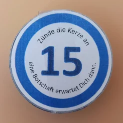 24 Teelichter mit versteckten Botschaften – Adventskalender Füllung & Geschenkidee