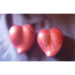 2 Tischkartenhalter ,Herzen,Keramik, Hochzeit,Taufe,Konfirmation, Kommunion,Geburtstag
