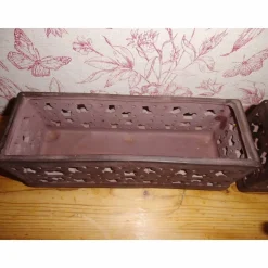 2 Ton Blumenkästchen Tischdeko Behälter Tisch Halter für Servietten Salz Zucker Essig Öl Sia Collectio