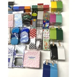 75 Verpackungen Gastgechenke - Diverse Motive