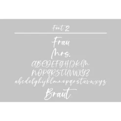 8 versch. pers. Jeansjackenaufdruck Braut/Hochzeit/Verlobung/ Get Ready/weiß Blumenmuster/Ringe/Eukalyptus /Bü