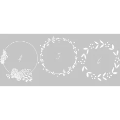 8 versch. pers. Jeansjackenaufdruck Braut/Hochzeit/Verlobung/ Get Ready/weiß Blumenmuster/Ringe/Eukalyptus /Bü