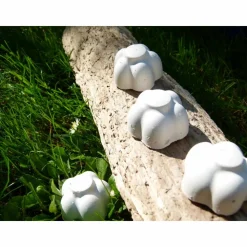 4 weiße TafelKreiden 