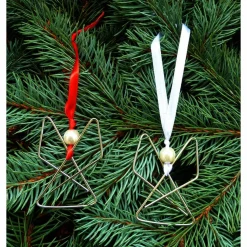 2 Weihnachtsengel Fenster- oder Christbaumschmuck