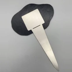 30 x 20 cm Wolke Schiefertafel mit Gravur – Personalisierter Gedenkstein mit Foto & Wunschtext – Tiere