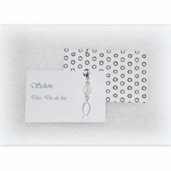 8 x Gastgeschenke Fisch für Taufe oder Kommunion, Give Away Fischlein