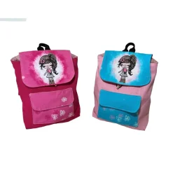 2 x Kindergarten Rucksack für Zwillinge oder Geschwister - mit und ohne Namen - Kinderrucksack - Tasche für Mädchen