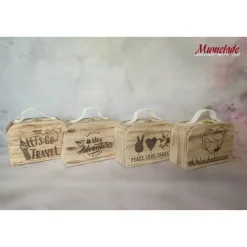 Ab in den Urlaub - Holzkoffer