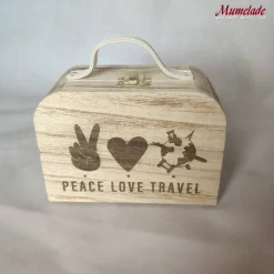 Ab in den Urlaub - Holzkoffer