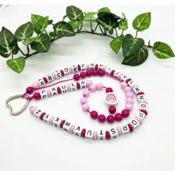 ABC - und Rechenkette Schulstart  Erster Schultag Einschulung Einschulungskette Regenbogen