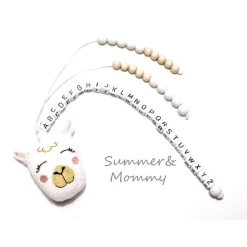 ABC Kette, Rechenkette, LAMA, Schultüte, Schulanfang, Geschenk Erstklässler, Geschenk Einschulung