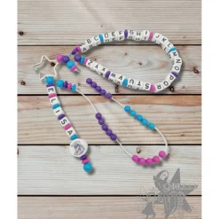 ABC Rechenkette Zählkette mit Name Einhorn -Endlich Schulkind - Geschenk zur Einschulung -