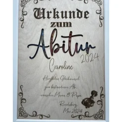 Abitur Geldgeschenk , Abi 2024 , Geschenk zur Prüfung , Abitur Geschenkideen, Geschenkideen zur Prüfung, Geschenk in Bil