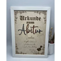 Abitur Geldgeschenk , Abi 2024 , Geschenk zur Prüfung , Abitur Geschenkideen, Geschenkideen zur Prüfung, Geschenk in Bil