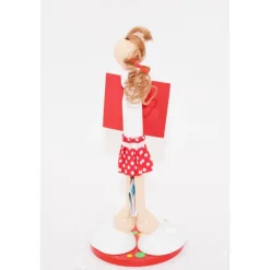 Abschiedsgeschenk Erzieherin – Handgemachte Figur aus Holz – Kindergarten Dankeschön Geschenk