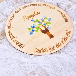 Abschiedsgeschenk Erzieherin | Geschenkidee Tagesmutter | personalisiertes Geschenk Lehrerin | Dankeschön zum Abschied |