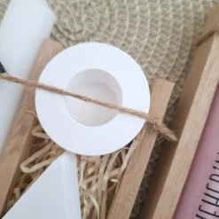 Abschiedsgeschenk Kindergarten KITA Erzieherin mit Herz Geschenkset Dankeschön Haus / Lichthaus Kerzenhalter rund Kerzen