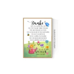 Abschiedsgeschenk Krippe Kita Team Erzieherin Geschenk Danke