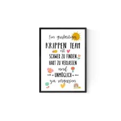 Abschiedsgeschenk Krippe Kita Team Erzieherin Geschenk Danke Geschenk Abschied