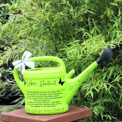 Abschiedsgeschenk Mitarbeiter ,personalisierte Gießkanne zur Rente, Jobwechsel , Ruhestand ,Versetzung