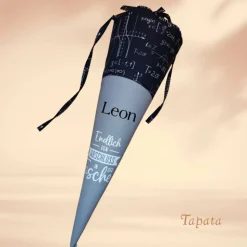 Abschlusstüte - Endlich den Abschluss in der Tasche personalisierbar mit Spruch