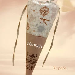 Abschlusstüte - Endlich den Abschluss in der Tasche personalisierbar mit Spruch