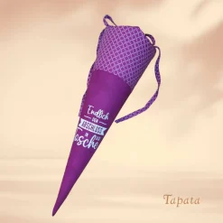 Abschlusstüte - Glückwunsch zum Schulabschluss personalisierbar mit Spruch