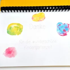 ABVERKAUF /// Abschiedsbuch Kita Abschiedsgeschenk Kindergarten Seiten herausnehmbar