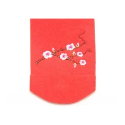 Abverkauf Zigarettenhülle Kirschblüte bestickt Wollfilz Hülle Zigaretten