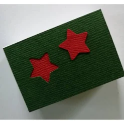 Adventkalender Stern rot ☆Streichholzschachtelkalender☆