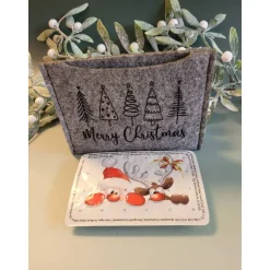 Adventkalender to Go, mit Blister, Mini-Kalender ,Geschenk ,Mitbringsel, Sofortkauf,Weihnachten,Personalisierbar