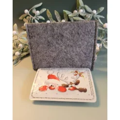 Adventkalender to Go, mit Blister, Mini-Kalender ,Geschenk ,Mitbringsel, Sofortkauf, Weihnachten,Personalisierbar