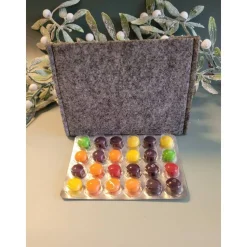 Adventkalender to Go, mit Blister, Mini-Kalender ,Geschenk ,Mitbringsel, Sofortkauf,Weihnachten,Personalisierbar