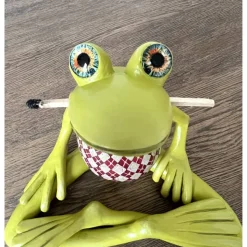 Adventsfrosch Adventkranz, Advent, Weihnachten, Frosch Adventkranz, Frosch Figur, witziger Adventkranz, Adventsdeko, 4 K