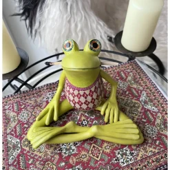 Adventsfrosch Adventkranz, Advent, Weihnachten, Frosch Adventkranz, Frosch Figur, witziger Adventkranz, Adventsdeko, 4 K