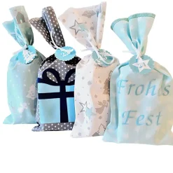 Adventskalender, 24 Adventskalender Säckchen zum befüllen