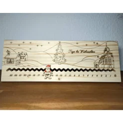 Adventskalender … Tage bis Weihnachten „Dorf“ I Adventskalender-Countdown / Weihnachtscountd