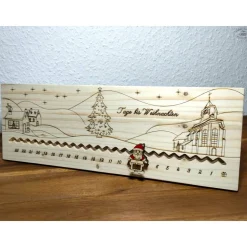 Adventskalender … Tage bis Weihnachten „Dorf“ I Adventskalender-Countdown / Weihnachtscountd